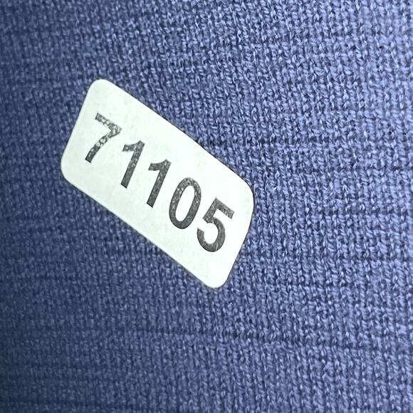 FALL RIVER KNITTING MILLS Dress L Sweater Shift Midi Sailor Cotton Blue USA VTG - Picture 15 of 15